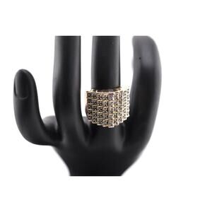 JWBR 925 Sterling Silver Diamond Ring Size 7
